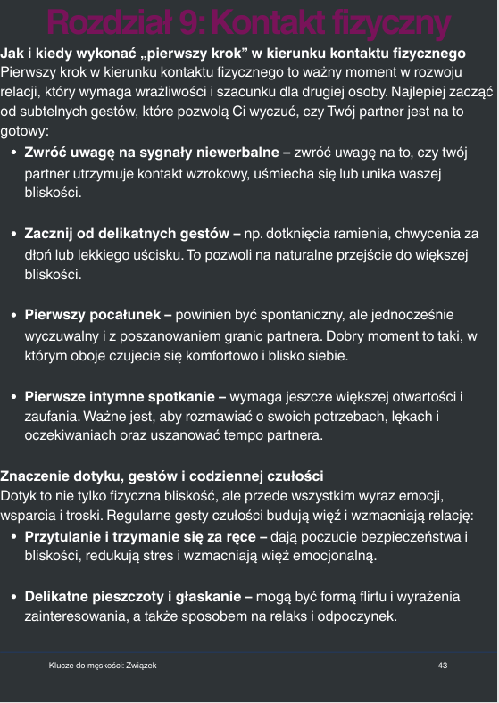 Jak budować trwałe i satysfakcjonujące relacje – Keys to Masculinity: Relacja
