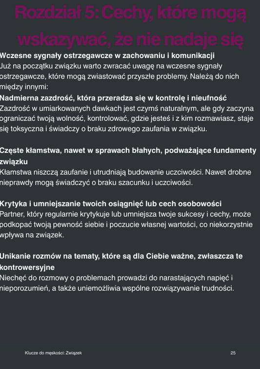 Jak budować trwałe i satysfakcjonujące relacje – Keys to Masculinity: Relacja